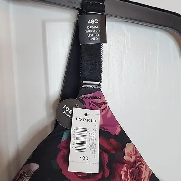 Torrid Everyday  Dream Wire Free Lightly Lined 360 Back Smoothing Bra, NWT, 48C - Picture 4 of 7